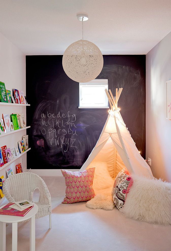 Playroom Ideas With Chalkboard Paint