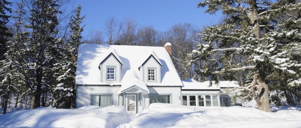 Home in the winter