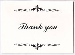 Thank You Cards