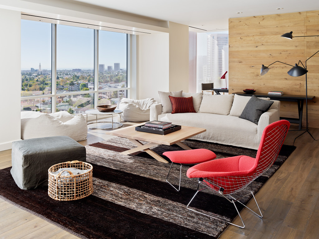 wood floor living room